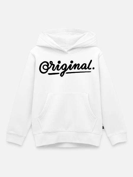 Original - Kinder Premium Organic Hoodie - Weiß