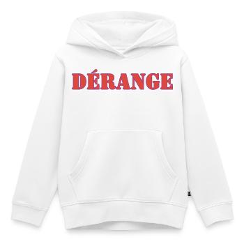 Verstand - Kinder Premium Organic Hoodie - Weiß - Vorne - AI Model Kid Female (0cm)