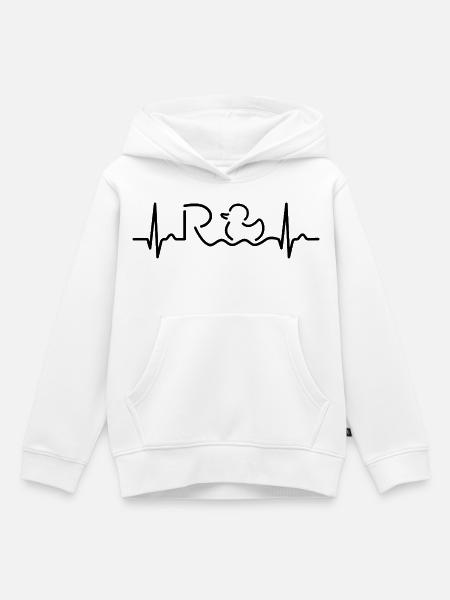 Endlich Rente - Ruhestand - Pension - Kinder Premium Organic Hoodie - Weiß