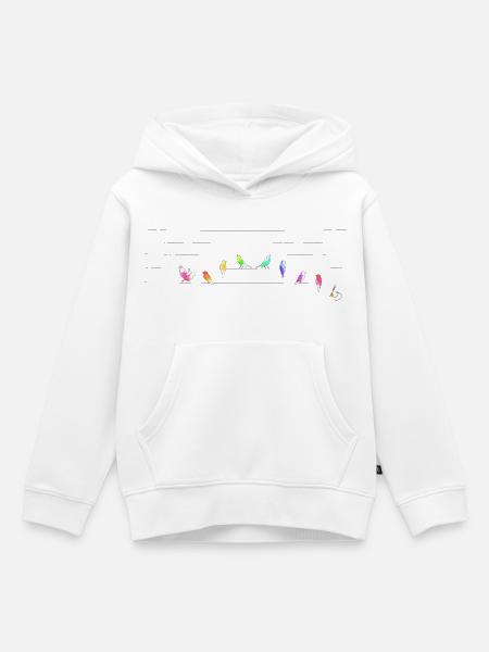 Freude schöner Götterfunken - Kinder Premium Organic Hoodie - Weiß
