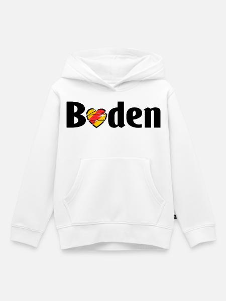 Unser Baden - Kinder Premium Organic Hoodie - Weiß