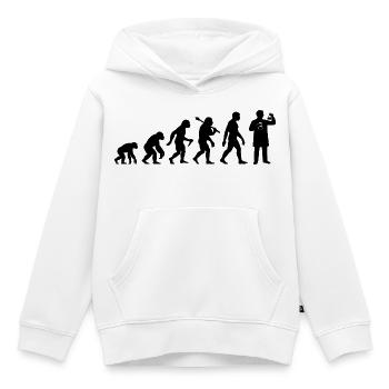 Chemiker Evolution Für Chemie Student Professor - Kinder Premium Organic Hoodie - Weiß - Vorne - AI Model Kid Female (0cm)