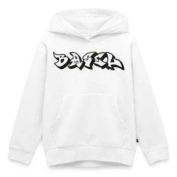 Basel - Kinder Premium Organic Hoodie - Weiß - Vorne - AI Model Kid Female (0cm)