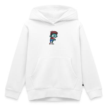 Zombie - Kinder Premium Organic Hoodie - Weiß - Vorne - AI Model Kid Female (0cm)
