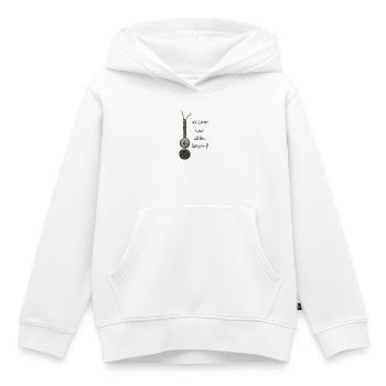 Lichtschalter mit Steckdose - Kinder Premium Organic Hoodie - Weiß - Vorne - AI Model Kid Female (0cm)