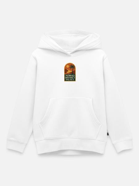 NPD005 - Kinder Premium Organic Hoodie - Weiß