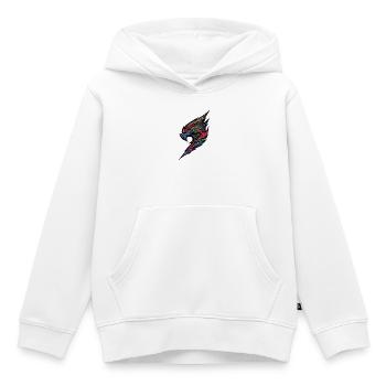 Feuriger Phönixflügel - Kinder Premium Organic Hoodie - Weiß - Vorne - AI Model Kid Female (0cm)