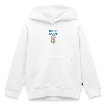 Wilde Seele Traumfänger - Kinder Premium Organic Hoodie - Weiß - Vorne - AI Model Kid Female (0cm)