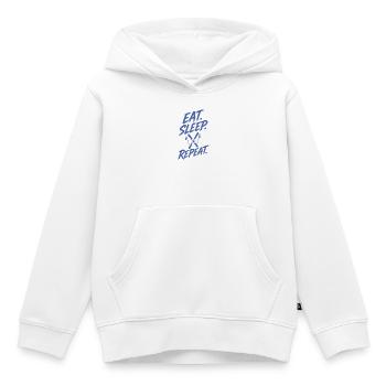Wintersport Skiurlaub Skifahrer Skipiste  - Kinder Premium Organic Hoodie - Weiß - Vorne - AI Model Kid Female (0cm)