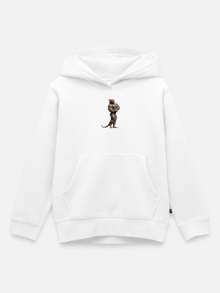 Conseil du gymnase - Sweat Premium à capuche enfant bio - blanc