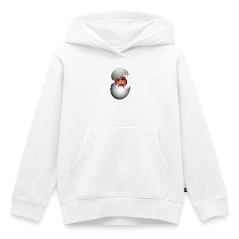 Überraschungsgeburt eines Babys - Kinder Premium Organic Hoodie - Weiß - Vorne - AI Model Kid Female (0cm)