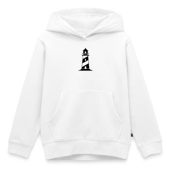 Cadeau de Noël de la mer du Nord de l’Allemagne - Sweat Premium à capuche enfant bio - blanc - Devant - AI Model Kid Female (0cm)