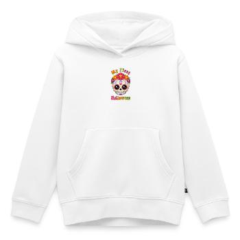 Halloween baby my first Halloween Kawaii - Kinder Premium Organic Hoodie - Weiß - Vorne - AI Model Kid Female (0cm)