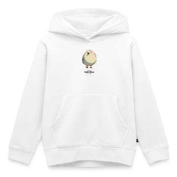 Fette Moewe - Kinder Premium Organic Hoodie - Weiß - Vorne - AI Model Kid Female (0cm)