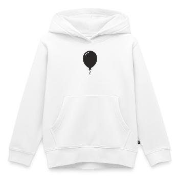 Luftballon – Party, Leichtigkeit & Gute Laune - Kinder Premium Organic Hoodie - Weiß - Vorne - AI Model Kid Female (0cm)