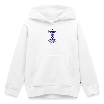 Leuchtturm Küste Symbol - Kinder Premium Organic Hoodie - Weiß - Vorne - AI Model Kid Female (0cm)