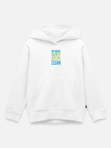 Lustiger Softwareingenieur und Programmierer - Kinder Premium Organic Hoodie - Weiß