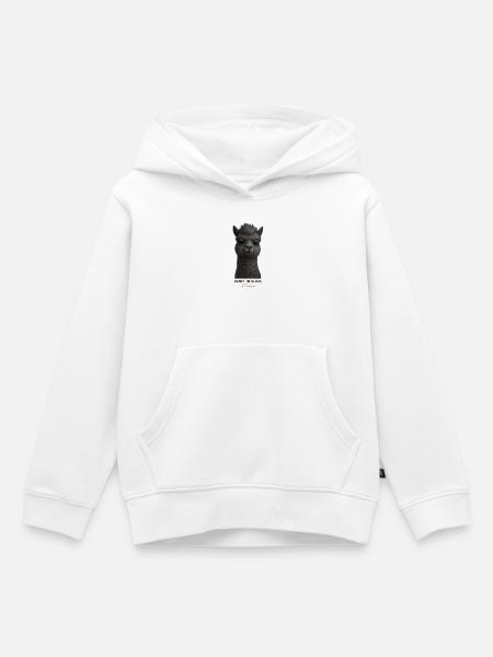 sanft-im-blick - Kinder Premium Organic Hoodie - Weiß