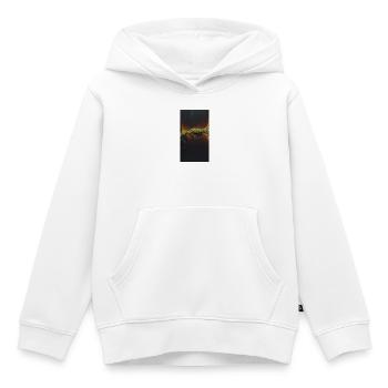 Luftbild Flusskorridor Inselgrün - Kinder Premium Organic Hoodie - Weiß - Vorne - AI Model Kid Female (0cm)