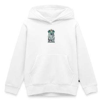 TARDIS - Kinder Premium Organic Hoodie - Weiß - Vorne - AI Model Kid Female (0cm)