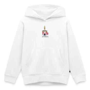Bad Homburg, Taunus, Germany - Kids Premium Organic Hoodie - white - Front - AI Model Kid Female (0cm)