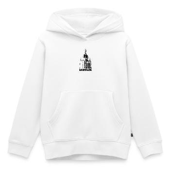 Dresden Frauenkirche Dresdner Symbol Logo icon - Kinder Premium Organic Hoodie - Weiß - Vorne - AI Model Kid Female (0cm)