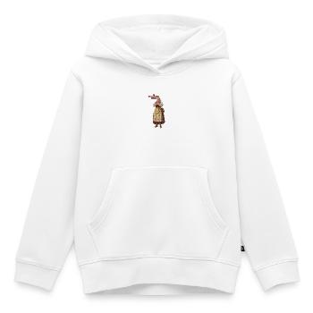 Dirndl Retro Jo Herrschaftszeiten - Kinder Premium Organic Hoodie - Weiß - Vorne - AI Model Kid Female (0cm)