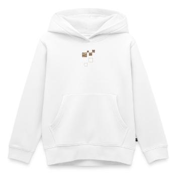 Golden Shapes - Kinder Premium Organic Hoodie - Weiß - Vorne - AI Model Kid Female (0cm)