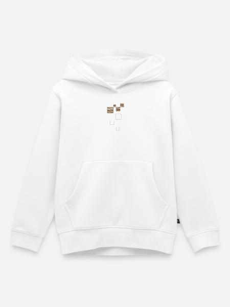 Golden Shapes - Kinder Premium Organic Hoodie - Weiß