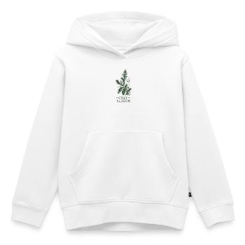 Gemütliche Kiefernsaison - Kinder Premium Organic Hoodie - Weiß - Vorne - AI Model Kid Female (0cm)