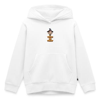 Halloween Trick or Treat - Kinder Premium Organic Hoodie - Weiß - Vorne - AI Model Kid Female (0cm)