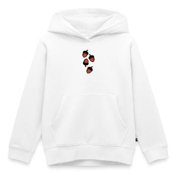 Eichel Comic Symbol - Kinder Premium Organic Hoodie - Weiß - Vorne - AI Model Kid Female (0cm)
