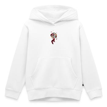 Wunderbare Traumfänger und Schmetterlinge. - Kinder Premium Organic Hoodie - Weiß - Vorne - AI Model Kid Female (0cm)