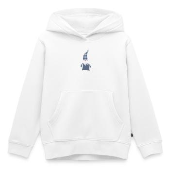 Wichtel Rauten Rhomben Weihnachten Xmas Wald  - Kinder Premium Organic Hoodie - Weiß - Vorne - AI Model Kid Female (0cm)