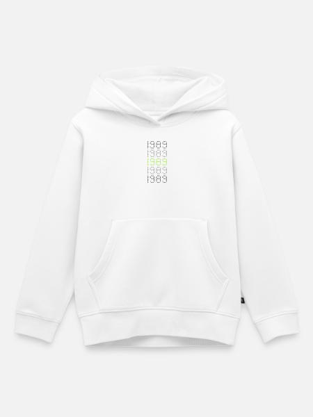Style 1989 - Kinder Premium Organic Hoodie - Weiß
