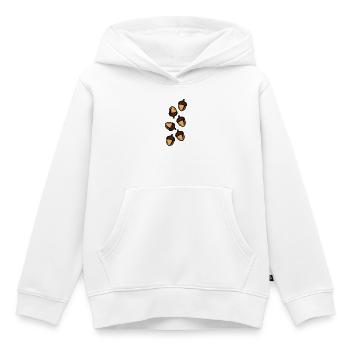 Eichel Herbst - Kinder Premium Organic Hoodie - Weiß - Vorne - AI Model Kid Female (0cm)
