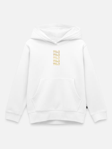 Freizeit 1963 - Kinder Premium Organic Hoodie - Weiß