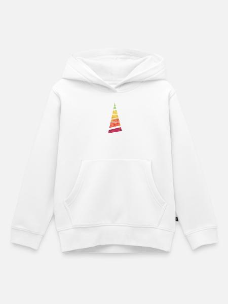 Christmas Tree - Weihnachtsbaum - Weihnachten - Kinder Premium Organic Hoodie - Weiß