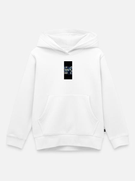 Grundlegende Entwürfe - Kinder Premium Organic Hoodie - Weiß