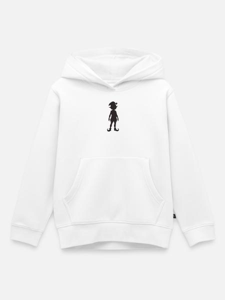 elfe_1 - Kinder Premium Organic Hoodie - Weiß