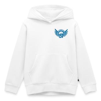 Woodwalkers Film Clearwater High Logo Chestprint - Kinder Premium Organic Hoodie - Weiß - Vorne - AI Model Kid Female (0cm)