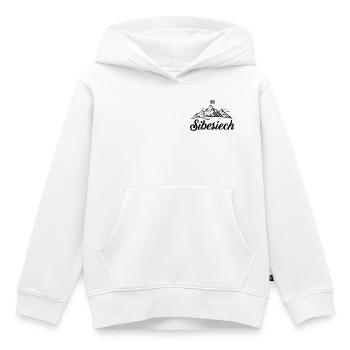 Sibesiech - cooler Typ - Kinder Premium Organic Hoodie - Weiß - Vorne - AI Model Kid Female (0cm)