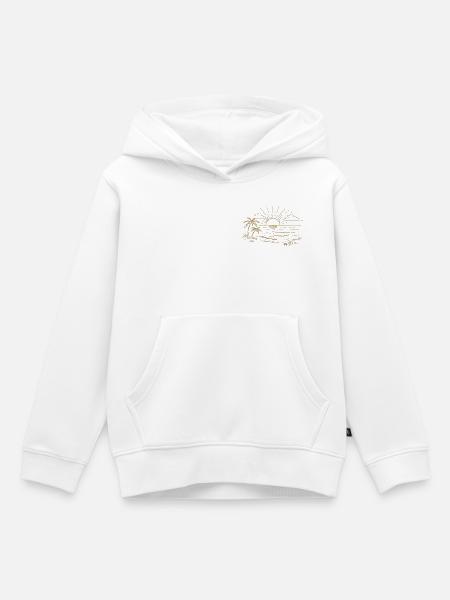 Sunset  - Kinder Premium Organic Hoodie - Weiß