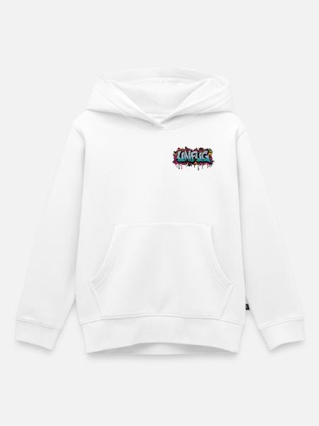 Unfug - Kinder Premium Organic Hoodie - Weiß