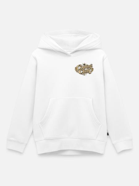 Coping Club - Kinder Premium Organic Hoodie - Weiß