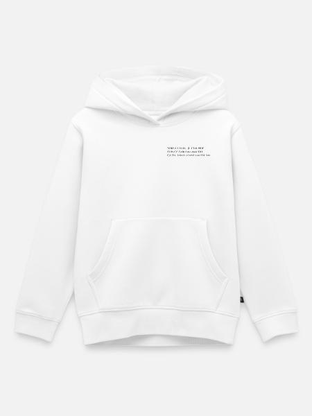 Aline - Kinder Premium Organic Hoodie - Weiß