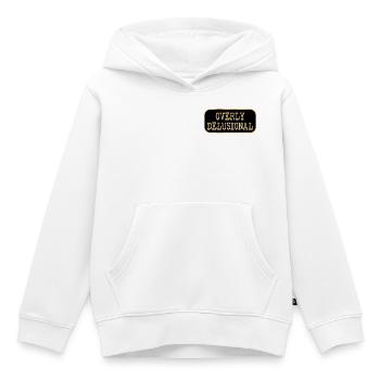 Sentiments délirants excessifs - Sweat Premium à capuche enfant bio - blanc - Devant - AI Model Kid Female (0cm)