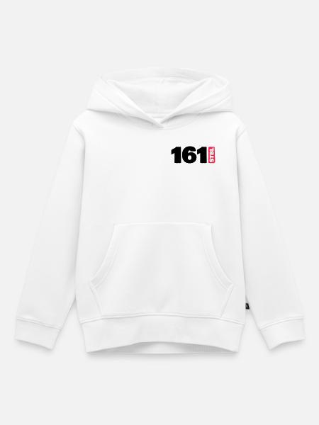 161 - STBL - Kinder Premium Organic Hoodie - Weiß