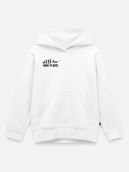 Kiteboard,Kiteboarder,Kite,Kiteboarding,Meer,Board - Kinder Premium Organic Hoodie - Weiß