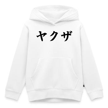 Yakuza (V) - Kinder Premium Organic Hoodie - Weiß - Vorne - AI Model Kid Female (0cm)